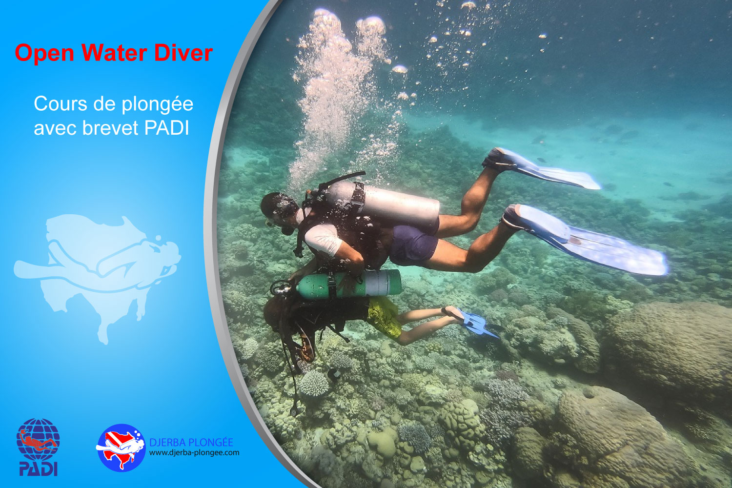 Open Water Diver | en.djerba-plongee.com