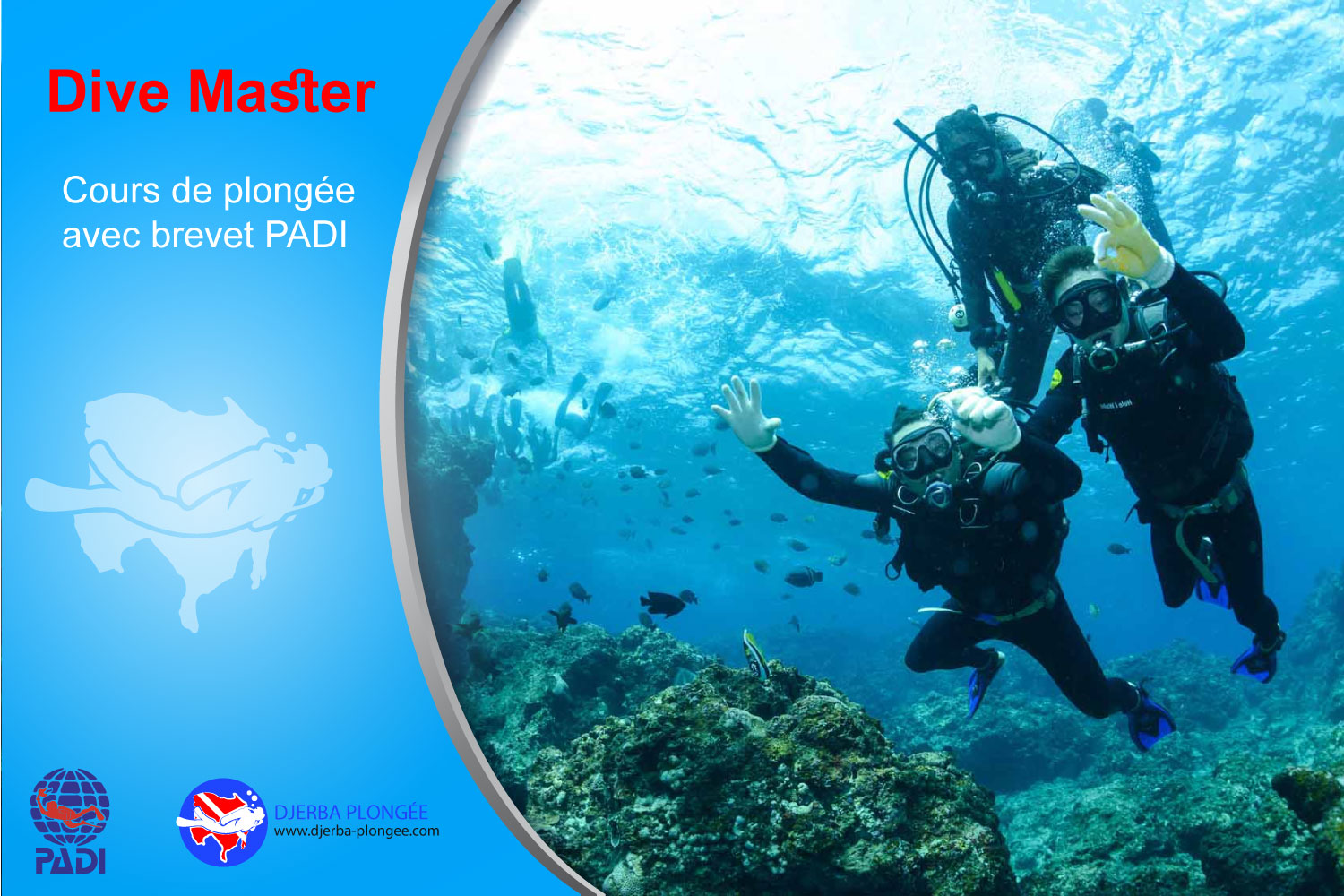 PADI Dive Master | en.djerba-plongee.com